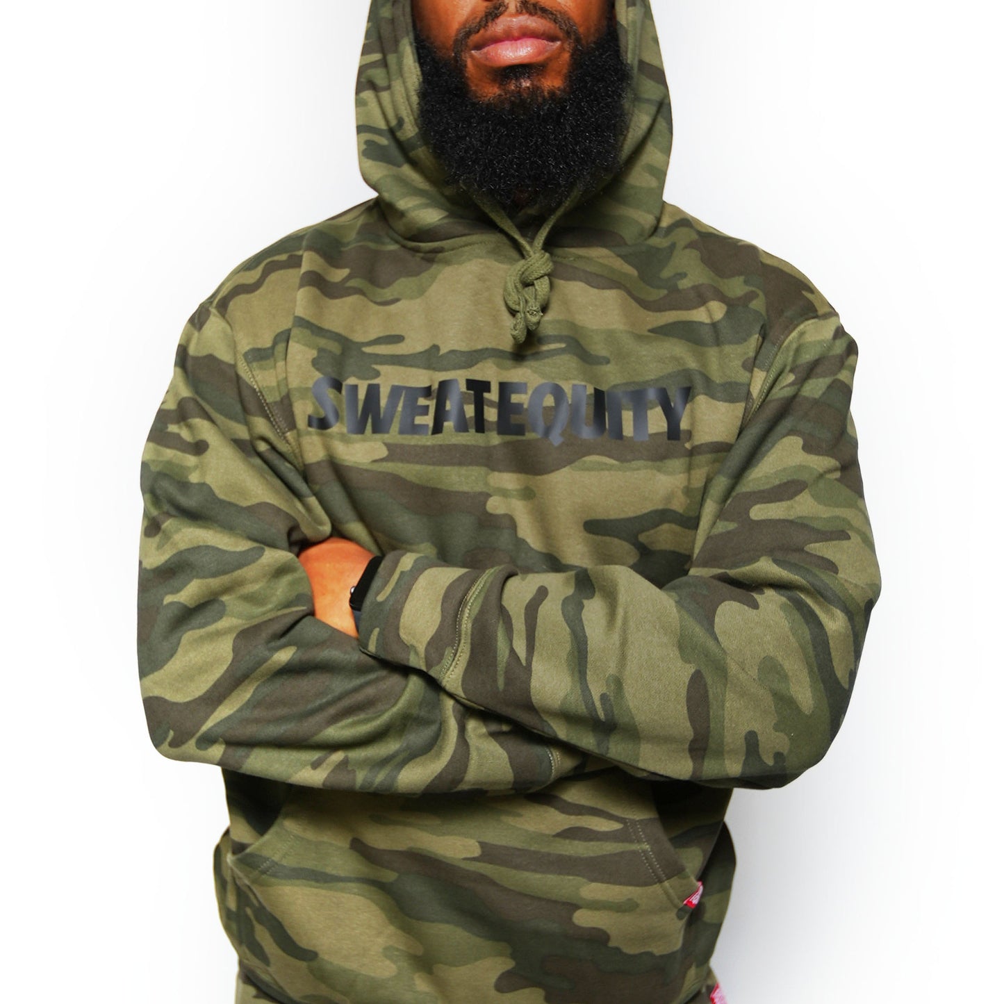 Sweat Equity Camo Hoodie